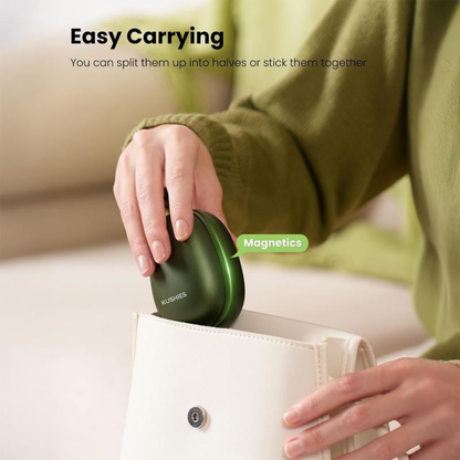 2-in-1 Avocado Rechargeable Hand Warmers